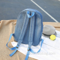 Casual Backpack Travel Leisure Active Canvas Travel Vintage Casual Denim Backpack Supplier